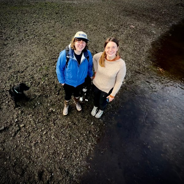 a woman holding a child